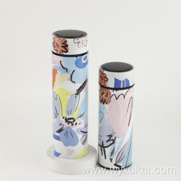 Custom made thermos bottle with environmentally materials